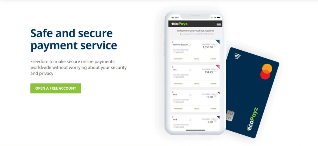 Ecopayz payment